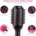 Hot Air Brush 4 IN 1 Hair Dryer Brush One Step Hair Dryer & Styler & Volumizer & Hair Curler Negative Ions Comb Straightener Salon/Curly Reduce Frizz/Static - Buy Online on GoSupps.com