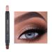 Kyannkra Eyeshadow Stick Glitter Matte Nude Eye Makeup smoky eyes makeup Long Lasting Quick-Drying Smooth Brightening E03