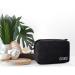 Cooja Hanging Toiletry Wash Bag with Hook & Handle - Travel Washbag for Men and Women - Includes 1 Toilet Bag + 2 Drawstring Bags - Black - Buy Online on GoSupps.com