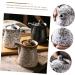 Zerodeko Vinegar Dispenser Soy Sauce Holder 2pcs Seasoning Pot Ceramics Condiment Jar Soy Sauce Bottle Sauce Dispenser Dressing Containers - Buy Online on GoSupps.com