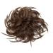 Messy Hair Bun Chignon Synthetic Extension Ash Brown - Buy Online on GoSupps.com