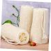 Buy 4pcs Organic Loofah Cleaning Brush Set - Exfoliating Body Scrubber & Dish Washing Sponge - Natural 8cm Loofah for Bath & Shower - Buy Online on GoSupps.com