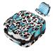 Storage bags for women's bandages blue butterfly leopard pattern portable women's bandages storage bags female menstruation first period bag color 4
