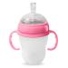 Anpei Straw Sippy Cup Nipple Kit Bundle for Comotomo Baby Bottles | 6 Piece Set with Brushes - Pink - Buy Online on GoSupps.com
