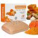 Turmeric Herbal Soap for Cleansing, Purifying, Protection, Revitalization, Moisturization, Anti-Aging, 5 Ounces Large Bar by Herboganic Turmeric 5 Ounce (Pack of 1)