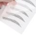 6D Waterproof Eyebrow Transfer Stickers - Professional Eyebrow Makeup Tool for Women & Girls | Black (BLACK-07) - International Shipping Available - Buy Online on GoSupps.com