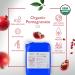 HBNO Organic Pomegranate Oil - 8.8 lbs (4kg) - Ideal for Shampoos Conditioners Lip balms Face wash Lotions and Skin care products. - Buy Online on GoSupps.com