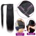Fake Hair Bun 8-24 Inch Ponytail Real Hair Wrapping Ponytail Extensions Black Long Straight Hair Ponytail Barrette Hair Clips Bun Hair Accessories (Color : Wrap Around Size : 22inch(55cm)) 22inch(55cm) Wrap Around - Buy Online on GoSupps.com