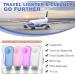 Moko Travel Bottles Set - 4 Silicone Leak-Proof 3.1 oz Refillable Travel Bottles for Shampoo & Toiletries - BPA Free - Buy Online on GoSupps.com