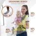 Baby Hip Seat Carrier | Ergonomic Infant Carrier for Newborn to Toddler | Adjustable Waist Stool | 8-45lb, 0-36 Months | Gray - Buy Online on GoSupps.com