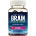 Natural Vitality Brain Health & Memory Gummies Provides Daily Brain Health Support Functional Mushroom Extract Blend Vegan Gluten Free Delicious Raspberry Flavored 60 Gummies*