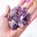 Apengshi 1/2 lb Natural Amethyst Crystal Points - Raw Gemstones for Meditation Reiki and DIY | Bulk Chakra Stones from Brazil - Buy Online on GoSupps.com