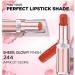 L'Oreal Paris Lipstick Balm-In-Lipstick | Hydrating & Smoothing | Natural-Looking Shine | Glow Paradise 244 Apricot Desire | 3.8g - Buy Online on GoSupps.com