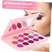 FRCOLOR 15 Glitter Eye Shadow Makeup Palette Cosmetic Eyes Miss Powder 1 count (Pack of 1) Purple - Buy Online on GoSupps.com