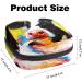 Stylish Menstrual Bags for Women & Girls - Zipper Sanitary Napkin & Tampon Collection - Cow Watercolor Design - Buy Online on GoSupps.com