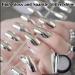 Chrome Nail Powder Aurora Mirror Effect for DIY Nail Art - 1pcs Mirror Silver - Buy Online on GoSupps.com
