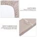 Ultra Soft Minky Dots Plush Changing Table Cover for Baby Boy & Girl - 2 Pack Brown/Grey - Buy Online on GoSupps.com