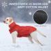 IREENUO Waterproof Dog Coat with Reflective Strips for Medium Large Dogs - Red XL - Buy Online on GoSupps.com