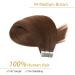 Yilite Tape Extensions Real Hair - 35cm Medium Brown 20 Pieces 40g Invisible Silky Straight Tape-In Wefts - Buy Online on GoSupps.com