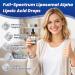 Liposomal Alpha Lipoic Acid Liquid Drops R-Alpha Lipoic Acid 600mg Supplement with Benfotiamine L-Carnitine NAC & Vitamins for Nervous Health Energy & Metabolic Support Strawberry Flavor 2 Fl Oz - Buy Online on GoSupps.com