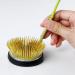 Wazakura 2.5 Radial Blooming Flower Ikebana Kenzan Brass Holder - Japanese Round Pin Frog Tool for Floral Arrangement - Made in Japan - Buy Online on GoSupps.com