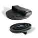 Rubber seal for grooming cleaning and massage - brush string with rubber bastard ideal for horses dogs cats for health and well -being (2x children)