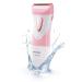 Philips Beauty SatinShave Essential Women's Wet & Dry Electric Shaver - Cordless Leg Shaver in Pink and White - Buy Online on GoSupps.com