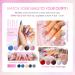 ROSALIND Gel Nail Polish Set Glitter Glossy Matte Top Coat Gel Polish 20 Colors UV Gel Polish Set White Blue Nude Nail Polish for Girls - Buy Online on GoSupps.com