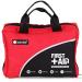 General Medi First aid Set-160-part Premium first aid set for house car trip office sports hiking camping rescue (red) 160 pieces (1 Pack)