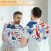 American Independence Day Beard Bib Apron - Men's Hair Catcher for Shaving Perfect for Father's Day Christmas & Anniversaries - Buy Online on GoSupps.com