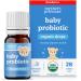 USDA Organic Baby Probiotic Drops for Infants | Helps with Colic Reflux Gas & Constipation Relief | Digestion & Immune Support for Newborns + | Ages 0-24 Months Liquid Probiotics for Babies