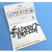 Cakeshop Cake Decoration Pack | Scooter Birthday Theme Premium Double Sided Glitter Card Cake Topper Sign & 25g Party Pack of Cake Sugar Sprinkles | Custom Age Cake Decorations (Black) Non-Prime Glitter Card: Black - Buy Online on GoSupps.com