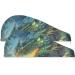 Green Blue Dragon Fire Spitting Hair Towel 2 Pack - Super Absorbent Quick Dry Hair Turbans for Women & Girls - Buy Online on GoSupps.com