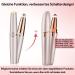 Premium Rose Gold Electric Eyebrow Trimmer for Women | Painless Precision Eyebrow Razor & Epilator - Buy Online on GoSupps.com