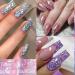 Vernis Paillettes - Gel Brillant Art M tallis - Coffret Cr atif 8 Couleurs Pour Salon Et Manucure Domicile Feminine - Buy Online on GoSupps.com