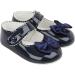 Early Days Baypods Baby Shoes for Girls - Soft Soled Pre Walker Shoes - Navy Patent - Made in England - Buy Online on GoSupps.com