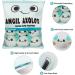 HXPLN Cute Snack Pillow Axolotl Plush Doll - Kawaii Pudding Cushion Gift for Kids - 6 Blue Axolotls Included - Buy Online on GoSupps.com