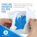 Dynarex Sterile Disposable Nitrile Surgical Gloves - Powder-Free, Large, 100 Gloves/Box - Buy Online on GoSupps.com
