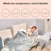 Zerodis Electrically Heated Full-Body Warming Blanket | Soft Flannel Ceiling Monitor with Overheating Protection & 6-Hour Timer | Fast Warming & Adjustable Heat Levels - Buy Online on GoSupps.com