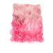 CAISHA 5 Clips 60cm Colorful Clip-In Hair Extensions - Heat Resistant Wavy/Straight Pink Mix - Buy Online on GoSupps.com