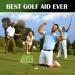 Swing Detection Golf Training Mat - Improve Your Swing Path & Posture | Indoor/Outdoor Feedback Practice Mat - Buy Online on GoSupps.com