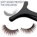 False Eyelash Applicator & Extension Tweezers - Easy Lash Application & Removal, Magnetic Stainless Steel - Black - Buy Online on GoSupps.com