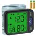 Double love Wrist Blood Pressure Monitor LCD Display Wrist Blood Pressure Cuff 120x2 Reading Memory Wrist Bp Monitor with Cloth Bag