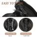 LNERATO Claw Clip Messy Bun Hairpiece - Synthetic Updo Chignon for Women, 1B Black - Buy Online on GoSupps.com