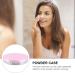 Lurrose Empty Powder Compact Foundation with Mirror - Travel Powder Container - Pink 2pcs - International Shipping Available - Buy Online on GoSupps.com