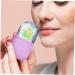 Buy NOLITOY Silicone Face Ice Roller - Purple Ice Facial Massage Tool for Glowing Skin | International Shipping Available - Buy Online on GoSupps.com