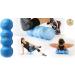 Rollga Flexibility & Muscle Recovery Foam Roller | 18 Medium Density - Royal Blue | Back & Neck Massage, Exercise Tool - Buy Online on GoSupps.com