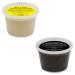 Raw African Shea Butter Ivory and Black Soap 1 lb / 16 oz Each Combo Set Unrefined Grade A 100% Pure Natural From Ghana For Skin Body and Hair Growth. Aids Eczema Psoriasis And Stretch Marks.
