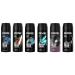 AXE Body Spray Deodorant Antiperspirant Variety Pack - 12 x 150ml/5.07oz - Buy Online on GoSupps.com