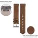 Compatible for Fitbit Charge 2 Bands  VOMA Genuine Leather Replacement Wristband Strap for Fitbit Charge 2 HR Women Men Chocolate Brown - Buy Online on GoSupps.com